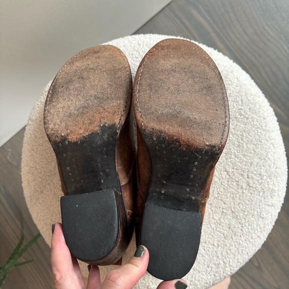 Freebird Sadie Leather Slip On Ankle Bootie 7 GUC - Picture 8 of 10